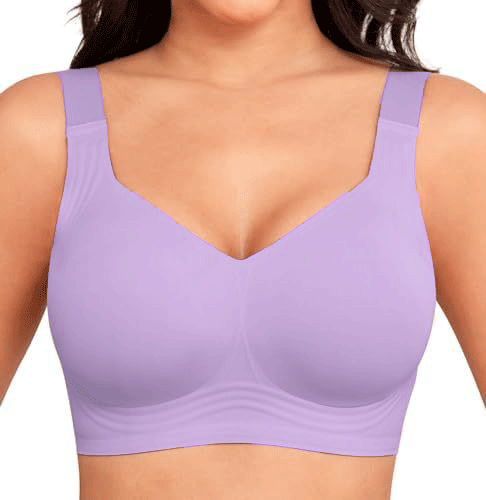 Ice Silk Wireless Comfort Bra – Natural Shape, All Day Support